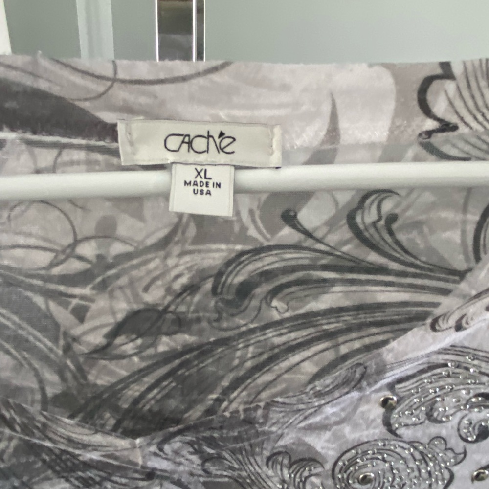 Cache Embellished Long Sleeve Tee - image 3